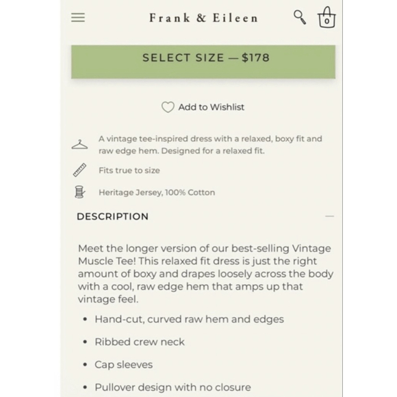 New Frank & Eileen White & Red Striped Cory Midi Dress L - Picture 4 of 4